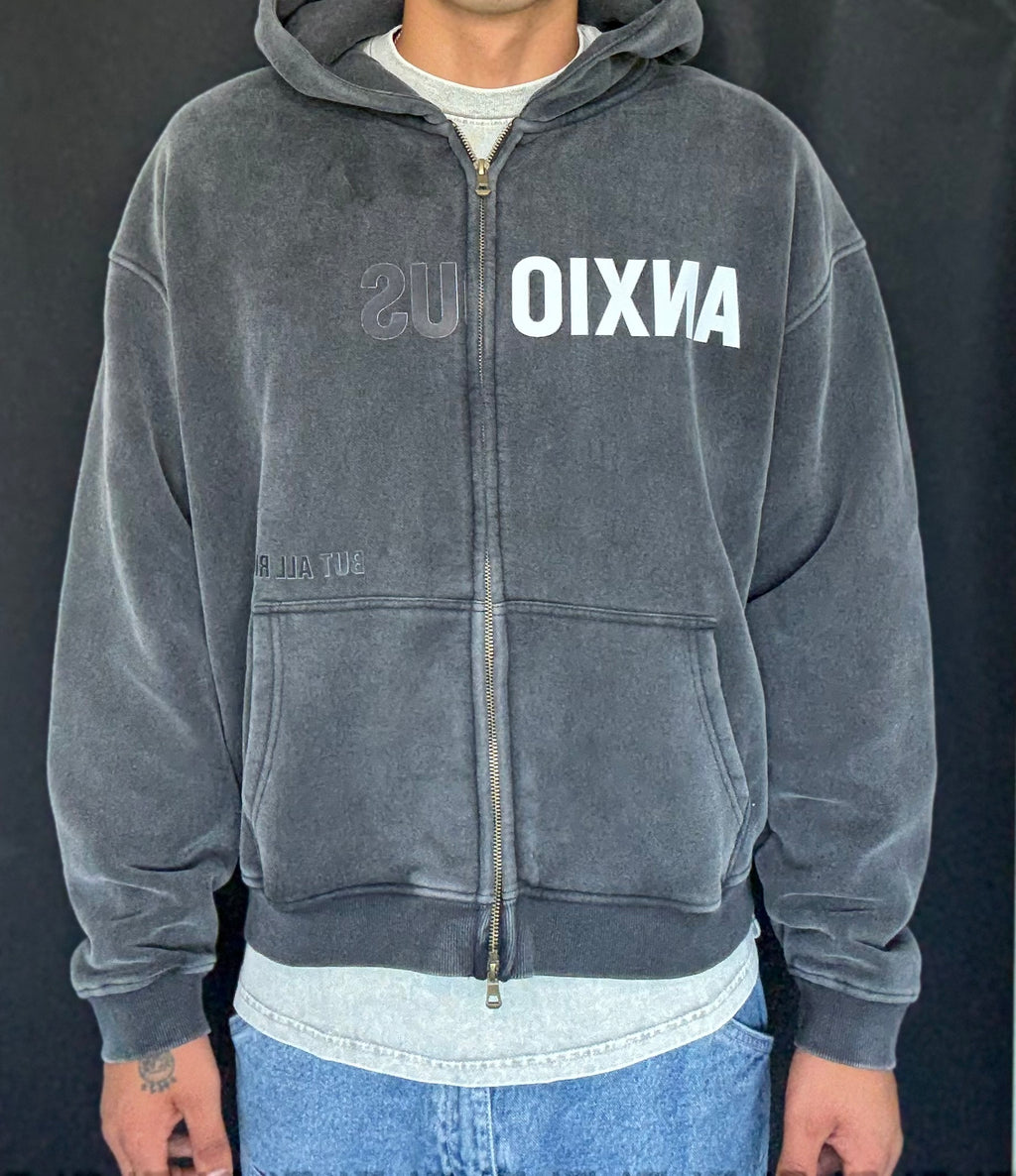 ABA OG Flame Zip Hoodie