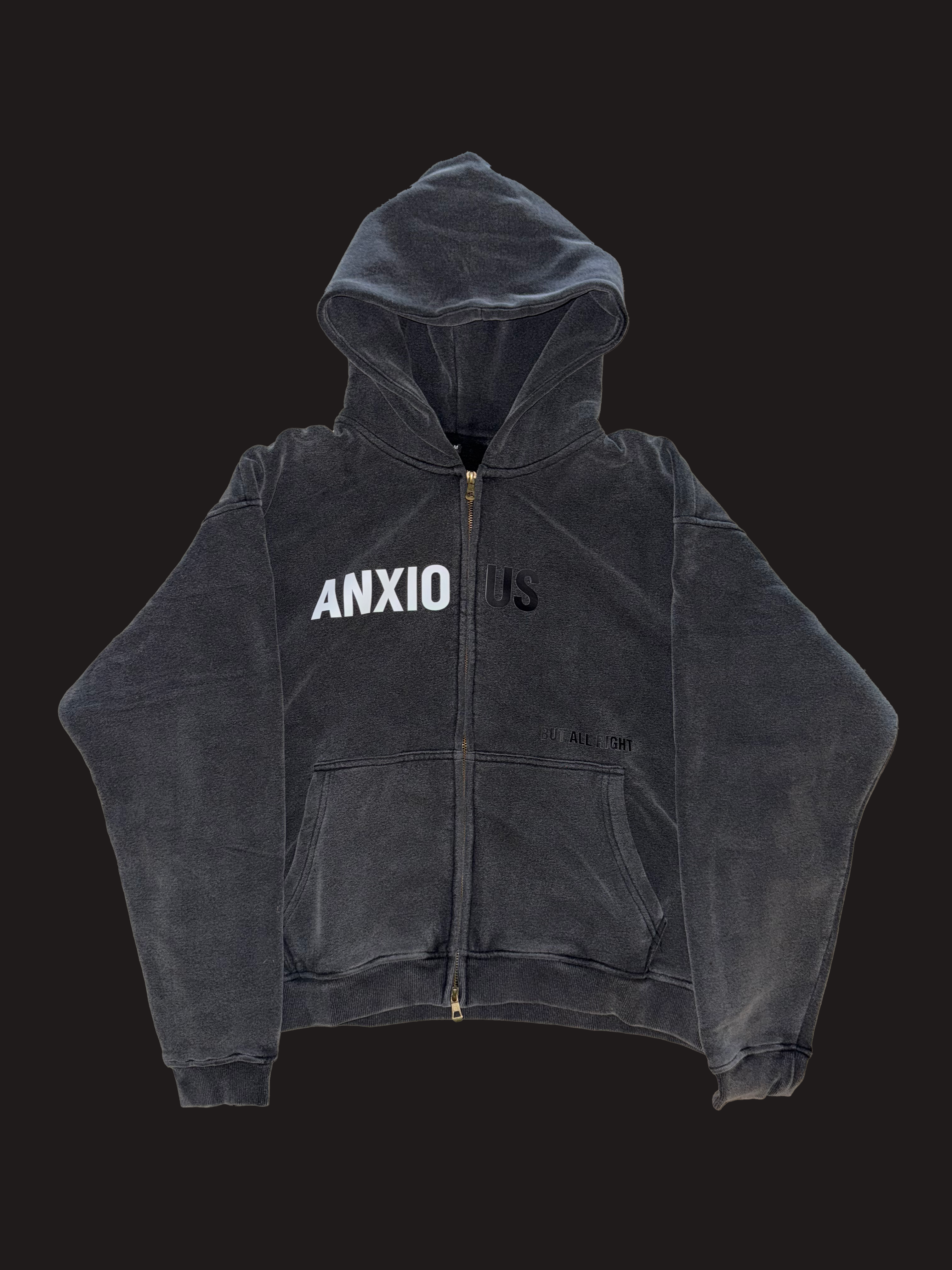 ABA OG Flame Zip Hoodie