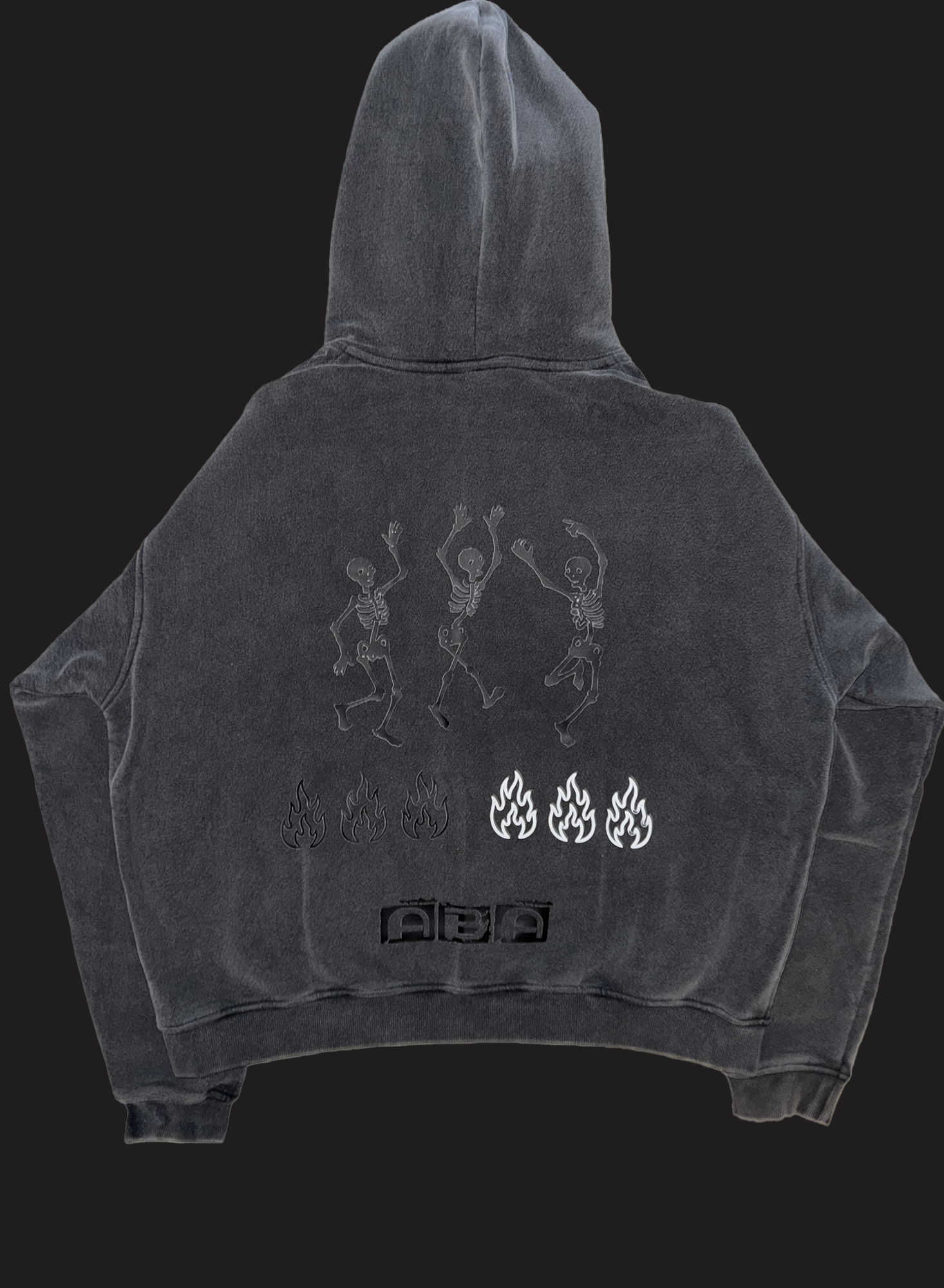 ABA OG Flame Zip Hoodie